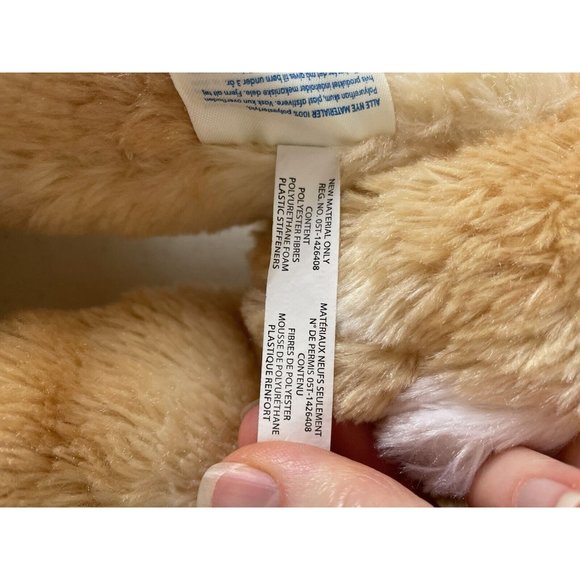 Build a Bear Plush More Moves Bunny Rabbit Stars Jointed Stuffed Tan Posable 17" - Picture 11 of 12